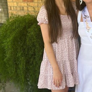 Pink altar stare dress